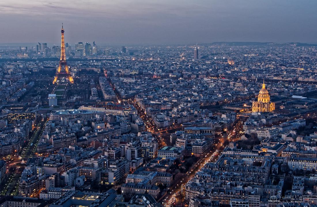 Paris, du haut de la tour Montparnasse